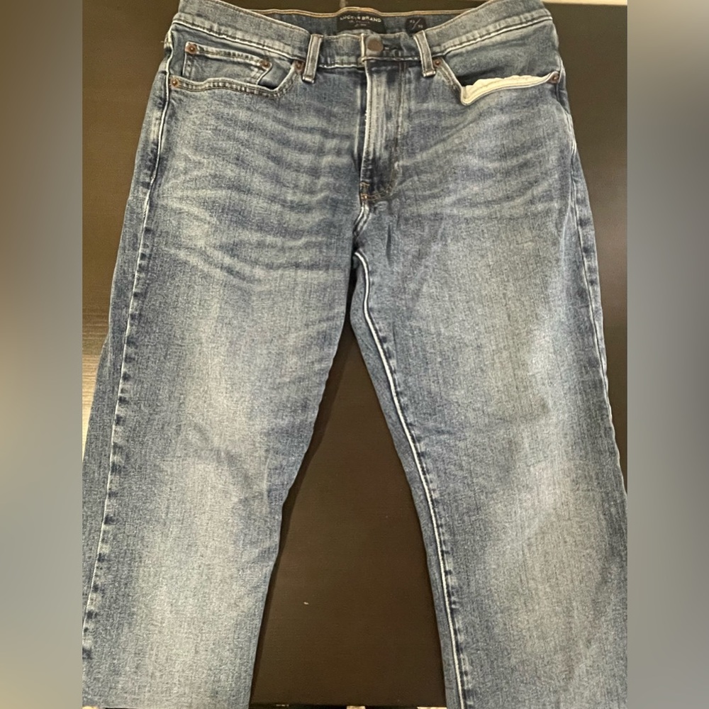 Lucky Brand Men's Slim Straight Jeans - Blue